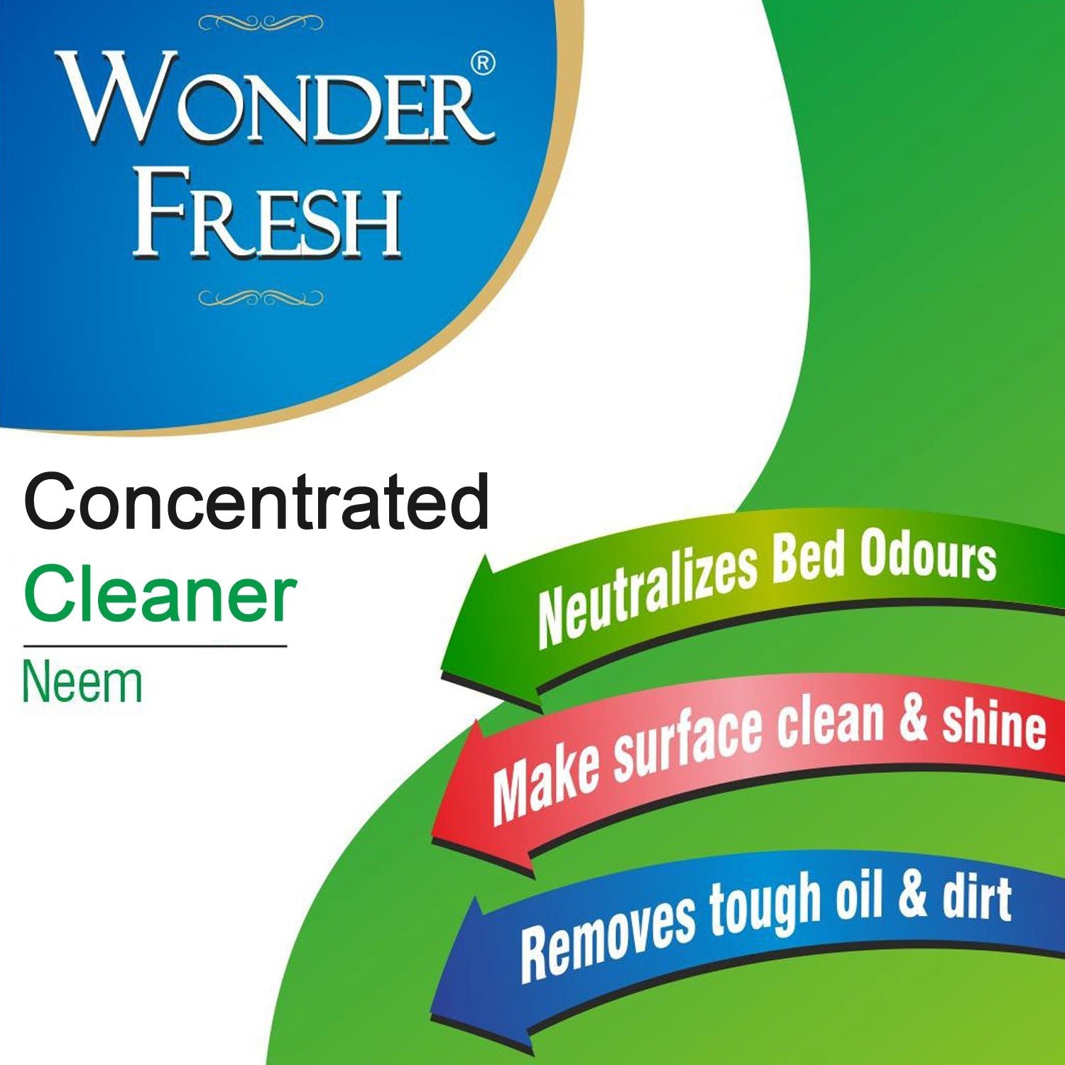 Floor Cleaner Liquid – Disinfectant & Insect Repellent | Wonder Fresh