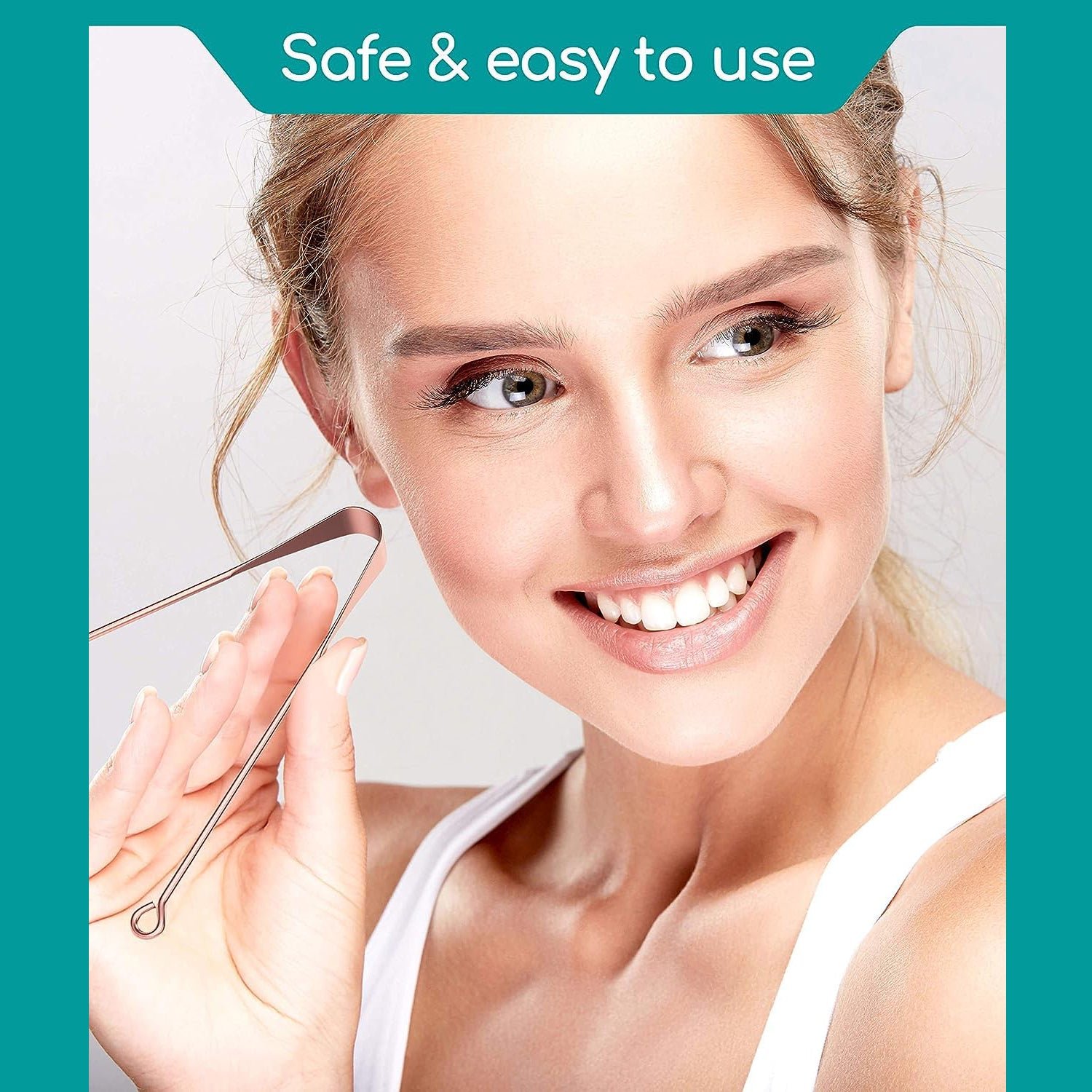 Copper Tongue Cleaner – Fresh Breath & Oral Hygiene | Velvet Wellness