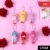 Mini Doll Hanging Keychain Set – 6 Cute Colorful Charms