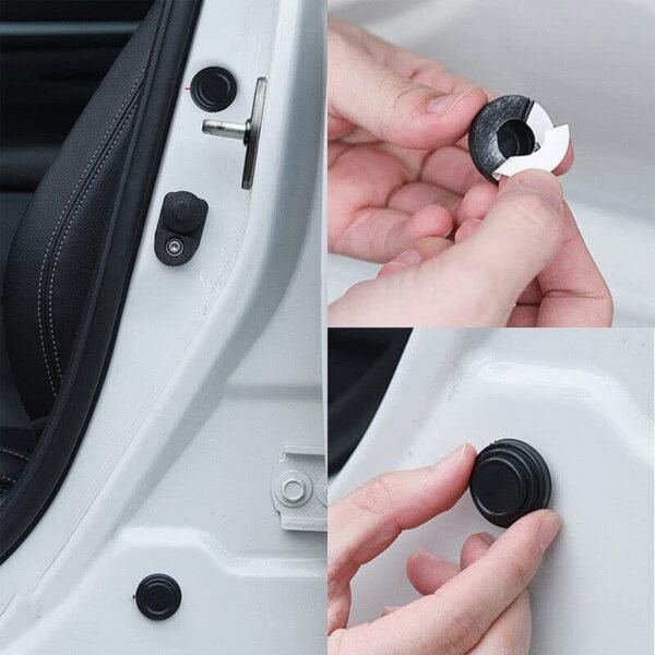 Rubber Car Door Shock Absorber Sticker – Durable Noise Reduction