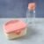 Plastic Lunch Box Set – Secure Lock Lid & Dual Compartments