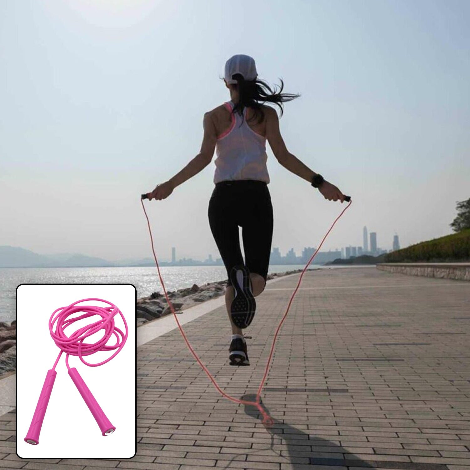 Adjustable Jump Rope – High-Speed Fitness & CrossFit | FitFuzion