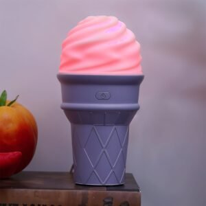 Ice Cream Cone Humidifier – Portable Cool Mist Air Freshener