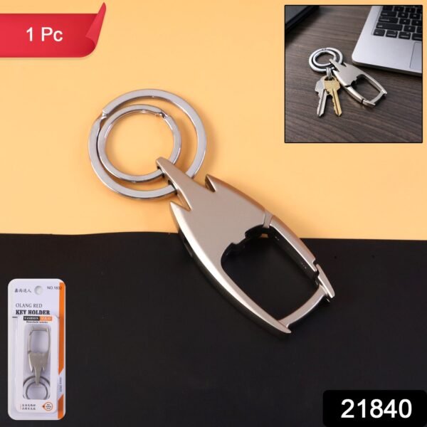 Key Holder – Durable Metal Dual Ring Design for Keys