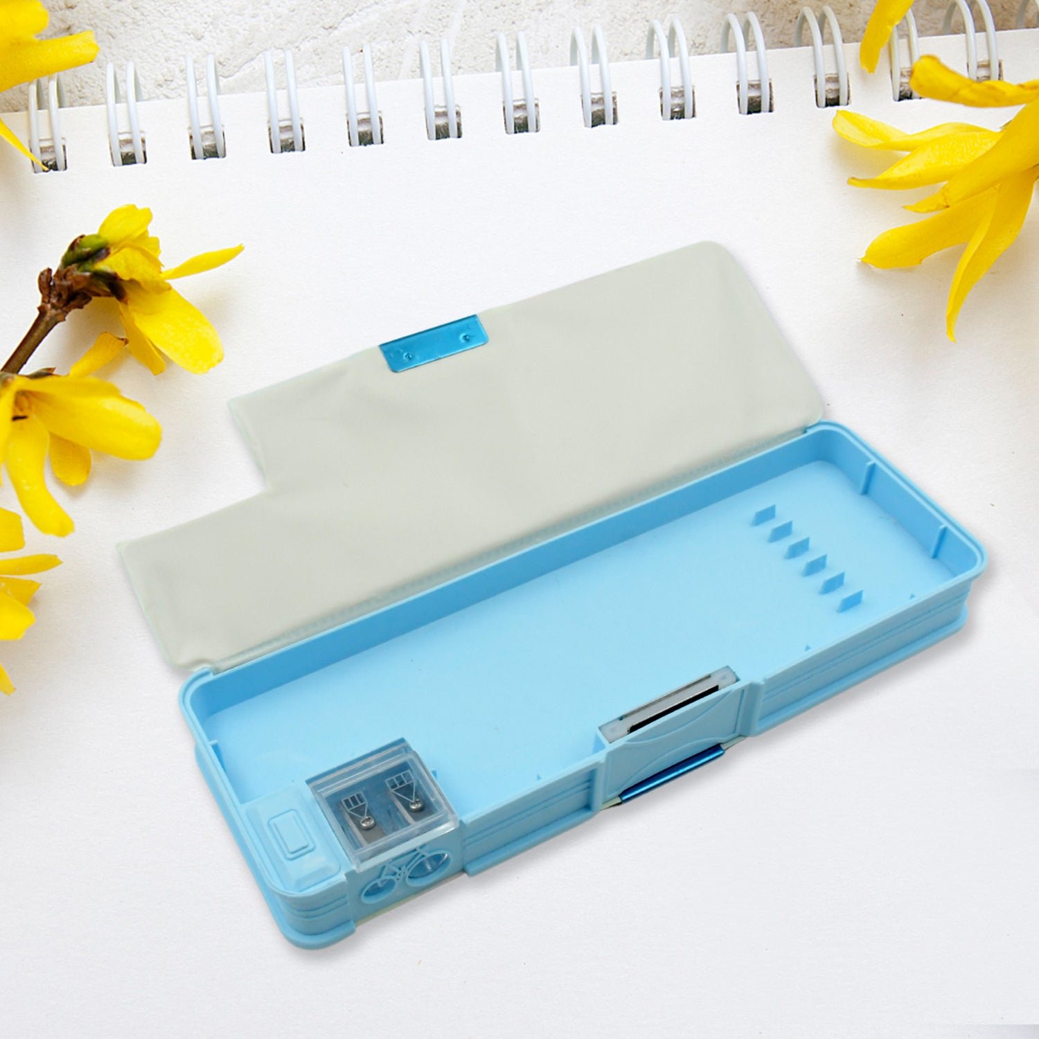 Kids Pencil Case – Dual Compartment Stationery Box | Deskrova