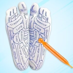 Reflexology Acupressure Socks Set – Targeted Foot Massage & Relaxation