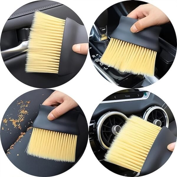 Multipurpose Cleaning Brush – Car & Keyboard Duster | Velvet Wheels