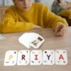 Alphabet Flash Cards Set – 32 Durable Early Learning Cards
