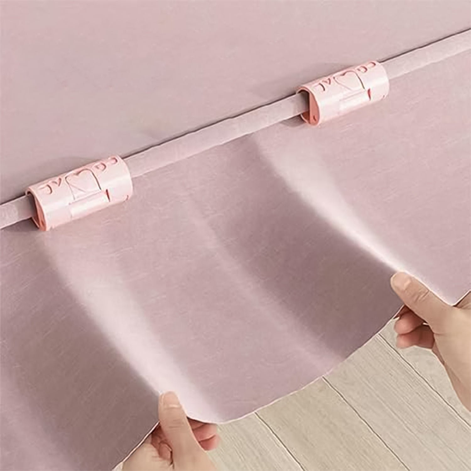 Elastic Bed Sheet Clips – Non-Slip Plastic Quilt Holders