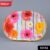 Plastic Serving Tray – Floral Design & BPA-Free | Indo Glow