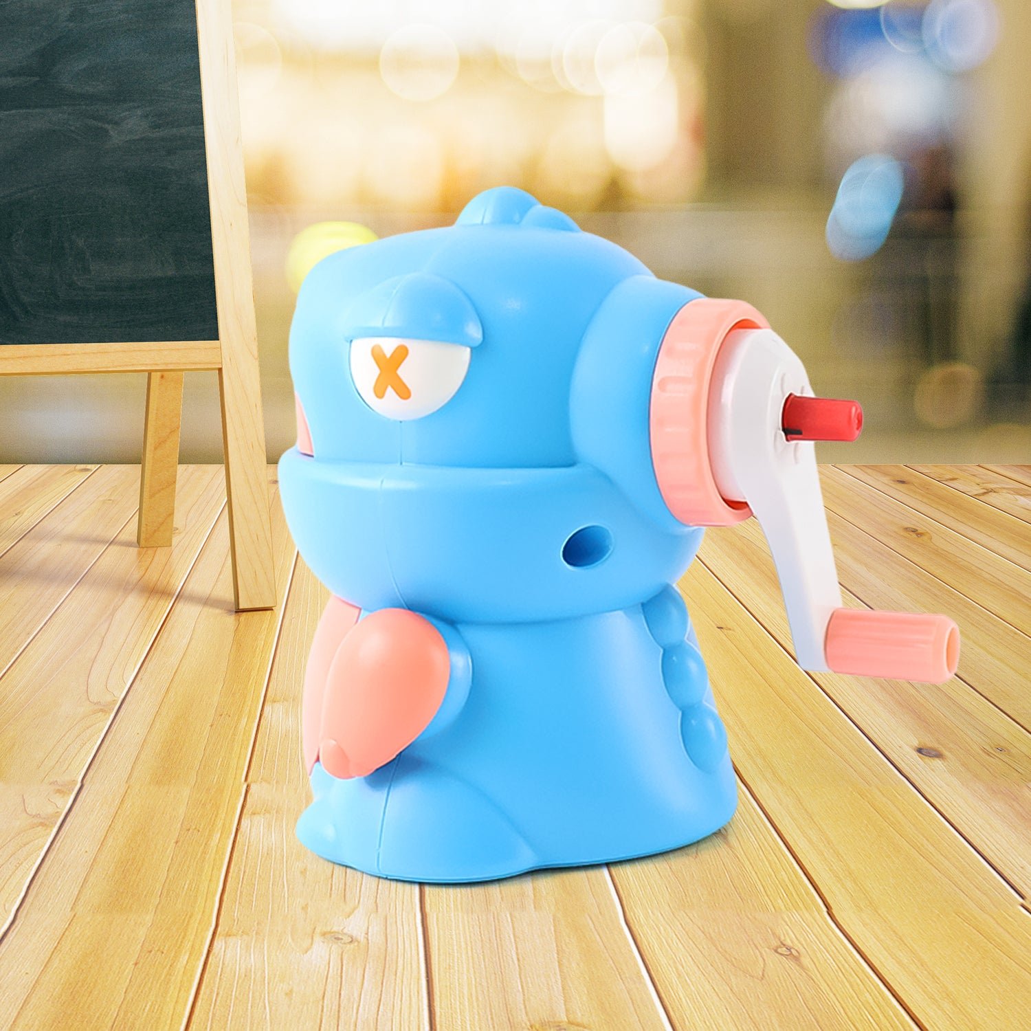 Kids Pencil Sharpener – Teddy Shaped with Removable Tray | Writezo