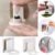 Adhesive Bathroom Hook – No-Drill Shampoo Holder | VelvetBubbles