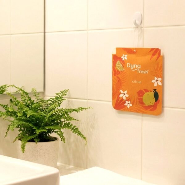 Citrus Hanging Air Freshener Gel – Long-lasting Lemon Fragrance
