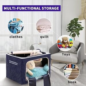 02_81e10d5e-268f-4ecd-9827-5f9f9c6cb9d4 Foldable Steel-Frame Clothes Storage Box – Dust-Proof Organizer
