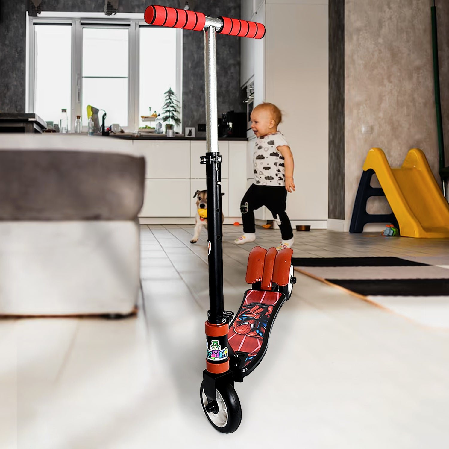 Kids Scooter – 3-Wheel, Adjustable Height & Foldable | Play & Move