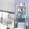 Over Toilet Storage Rack – Space-Saving Metal Shelf | Bathora