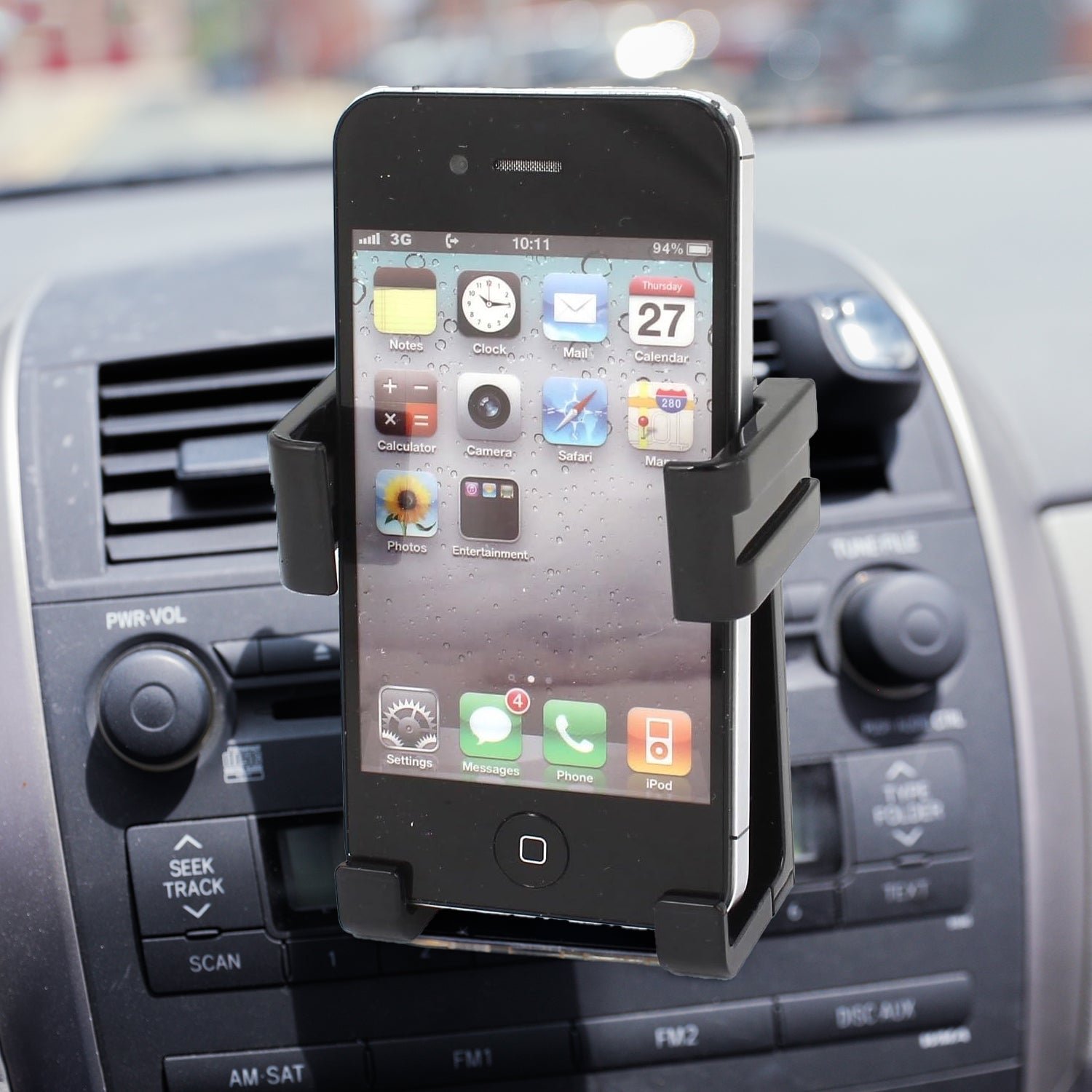 Car Mobile Holder – Secure Air Vent & Dashboard Mount | Velvet Wheels