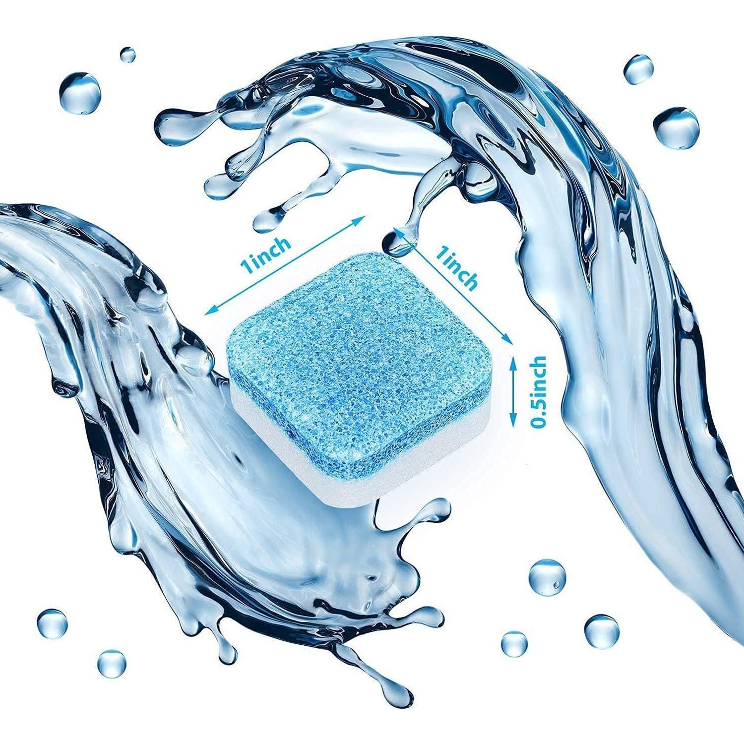Washing Machine Cleaner Tablets – Lavender, Effervescent Stain Remover | Velvet Wipe
