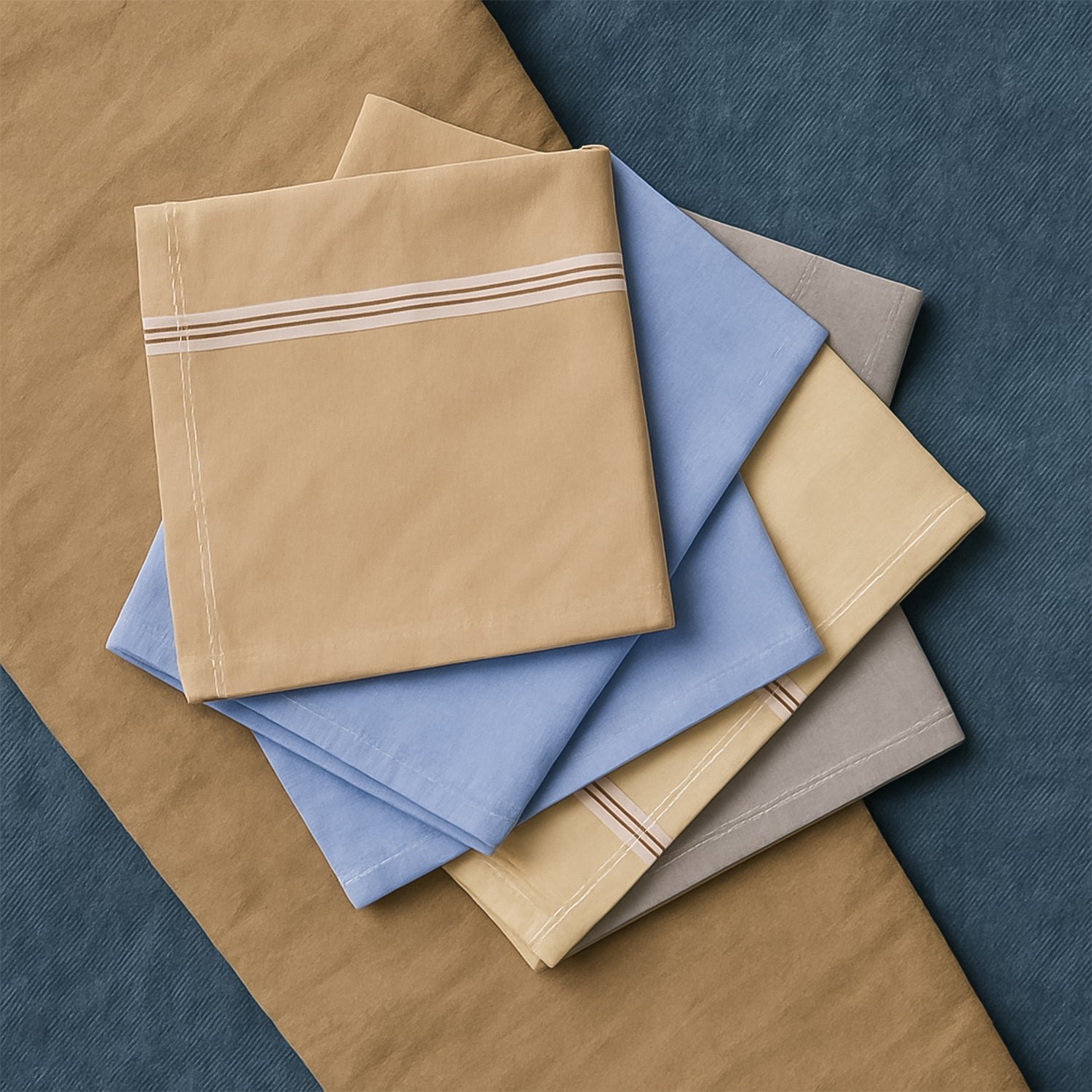 Men's Cotton Handkerchief – Soft, Large & Highly Absorbent