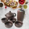 Portable Kung Fu Tea Set – Complete 6-Piece Travel Kit for Tea Lovers