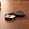Portable Handheld Magnifying Glass – High Clarity with Folding Case