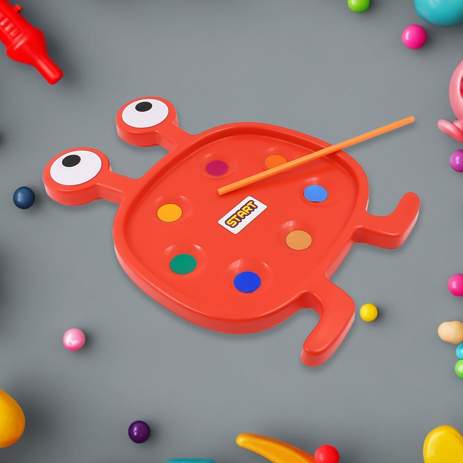 Kids Plastic Toy Set – Fu Fu Monster Early Learning Fun | Gamevana