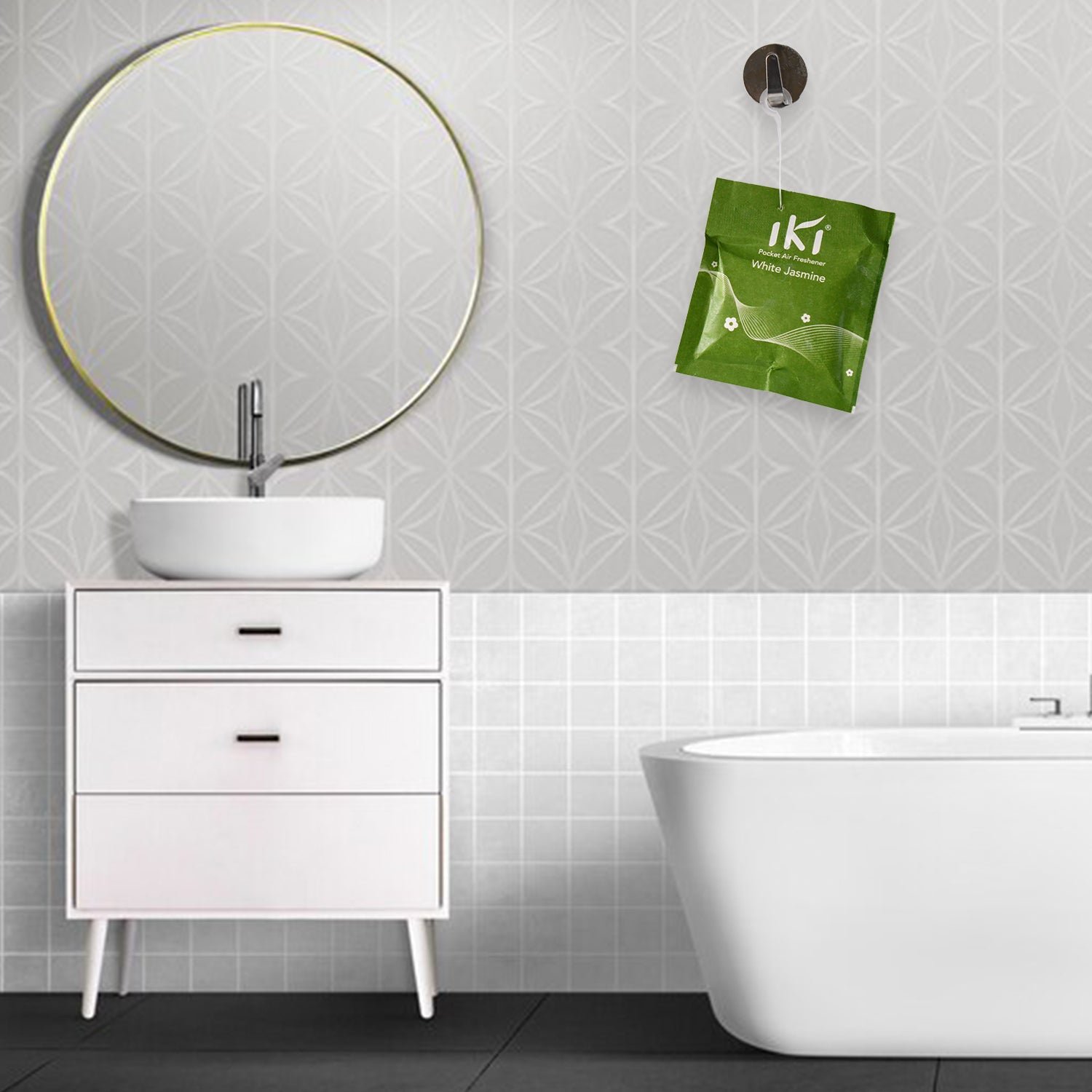 IKI Pocket Air Freshener – Long-Lasting 10g Mix Fragrance