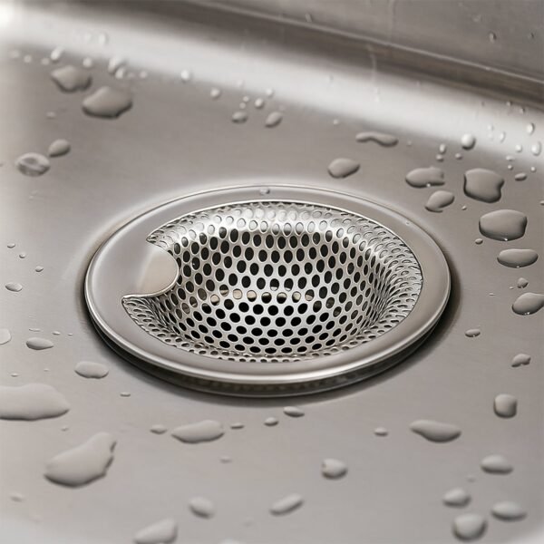 Kitchen Sink Drain Strainer – Rust-Resistant Deep Basket Stopper