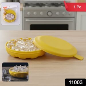 Round Ice Cube Tray with Lid – Easy Release & Spill-Proof Design