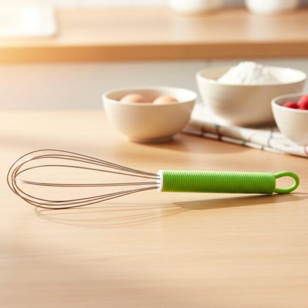 Kitchen Whisk – Multipurpose Handheld 16 cm for Smooth Mixing