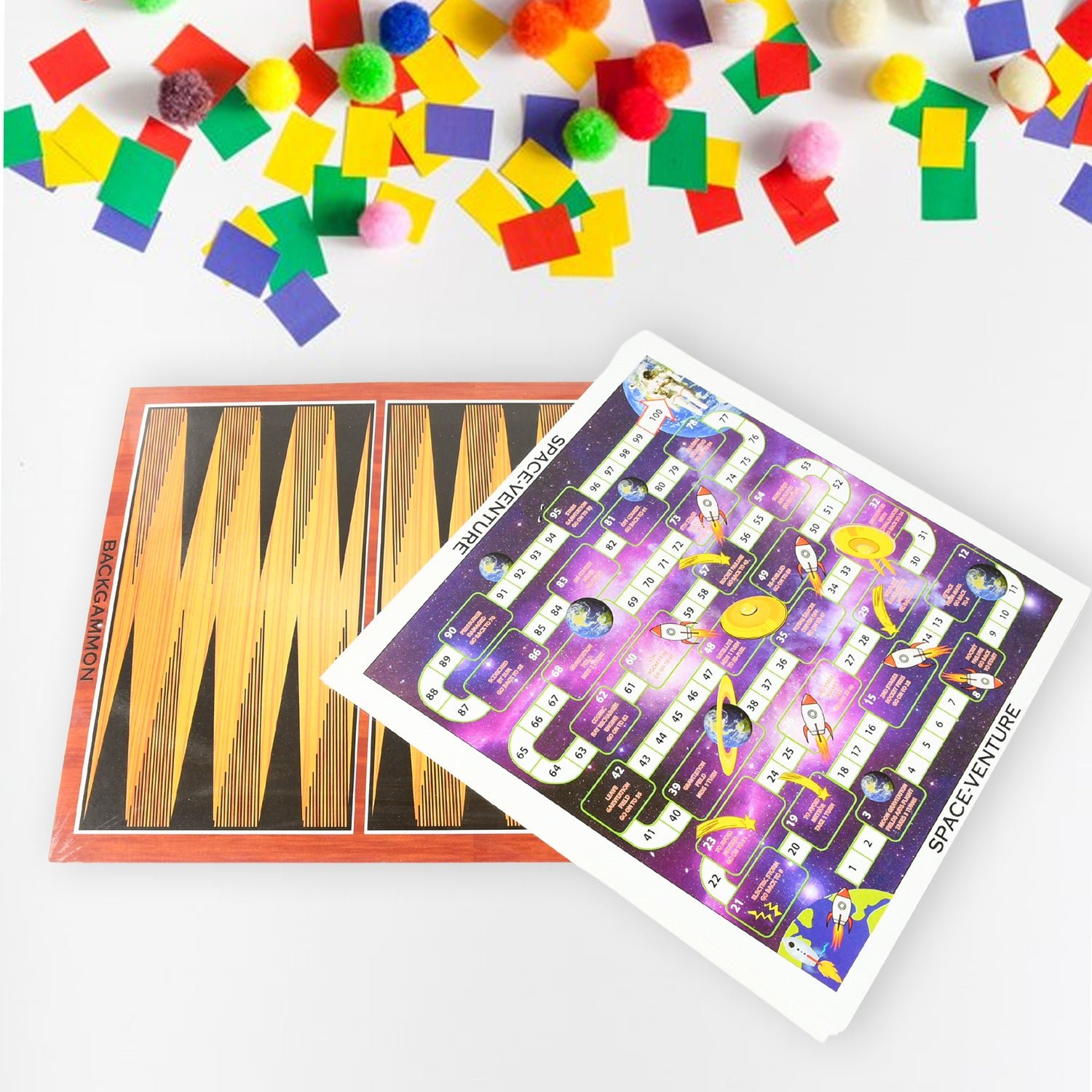 Family Board Game Set – 13-in-1 Magnetic Chess & Ludo | Dollamis