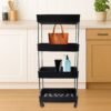 Movable Storage Rack Trolley – 4-Layer Heavy Duty Organizer
