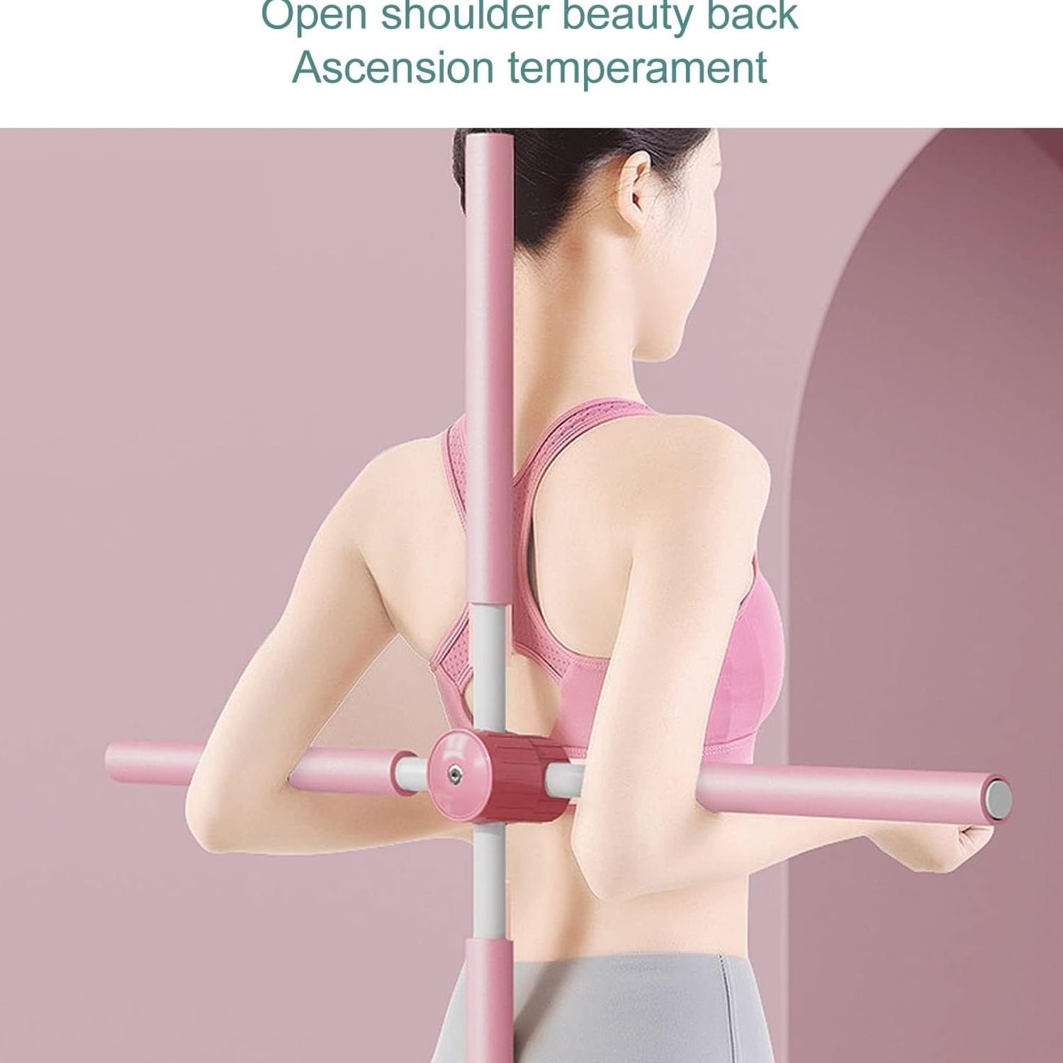 Posture Stretching Stick – Adjustable Humpback Corrector | FitFuzion