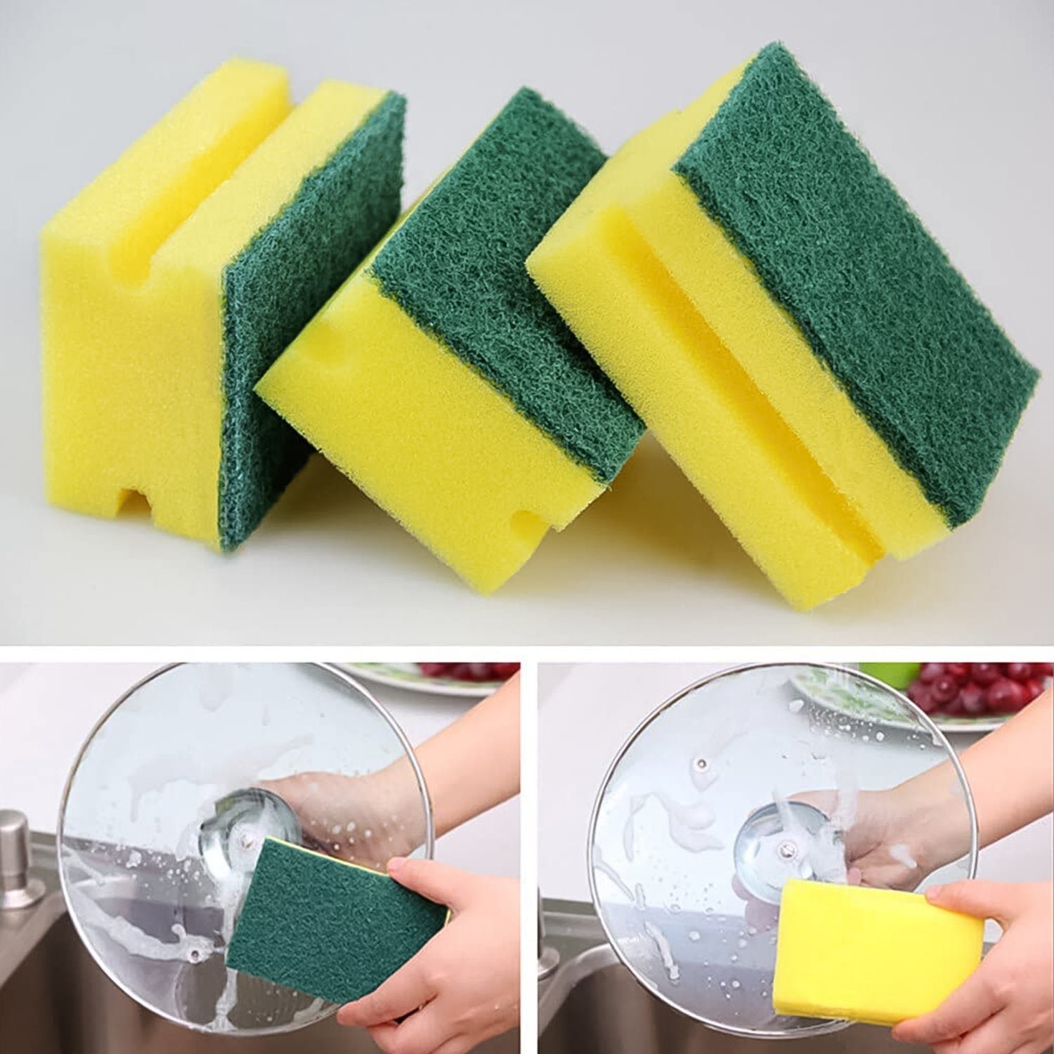 02_983f22a3-20a1-4da8-a04b-ae23de6ae456 Scrub Sponge – 2-in-1 Cleaning Pad for Kitchen & Bathroom | Bathora