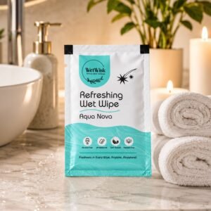 Aqua Nova Refreshing Wet Wipe – Gentle & Travel-Friendly Cleansing