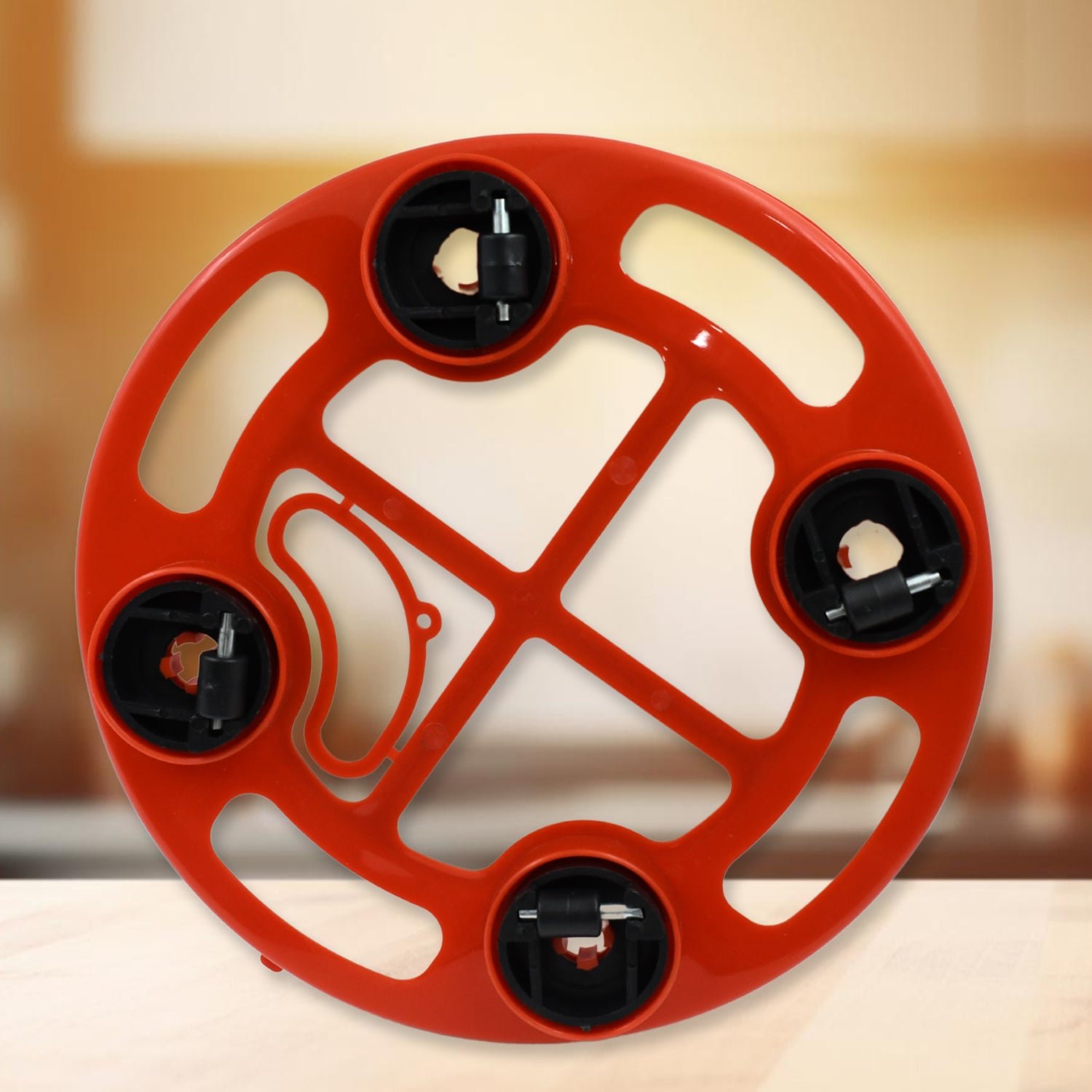 Gas Cylinder Trolley – Durable Plastic & Multi-Directional Wheels | Tidy Table