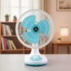 12V DC Table Fan – Adjustable Speed & High Airflow for Desk