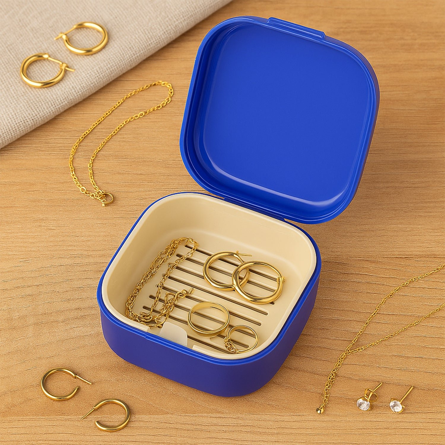 Multi-Purpose Storage Box with Lid – Compact & Durable Organizer