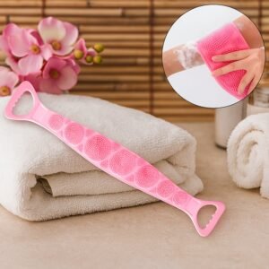 Silicone Back Scrubber Belt – Deep Body Exfoliating Brush