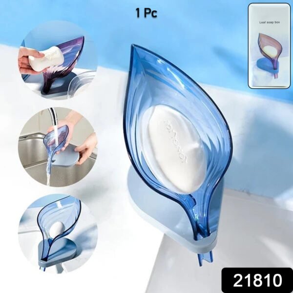 Leaf Soap Dish Holder with Drain - Self Draining & Stylish