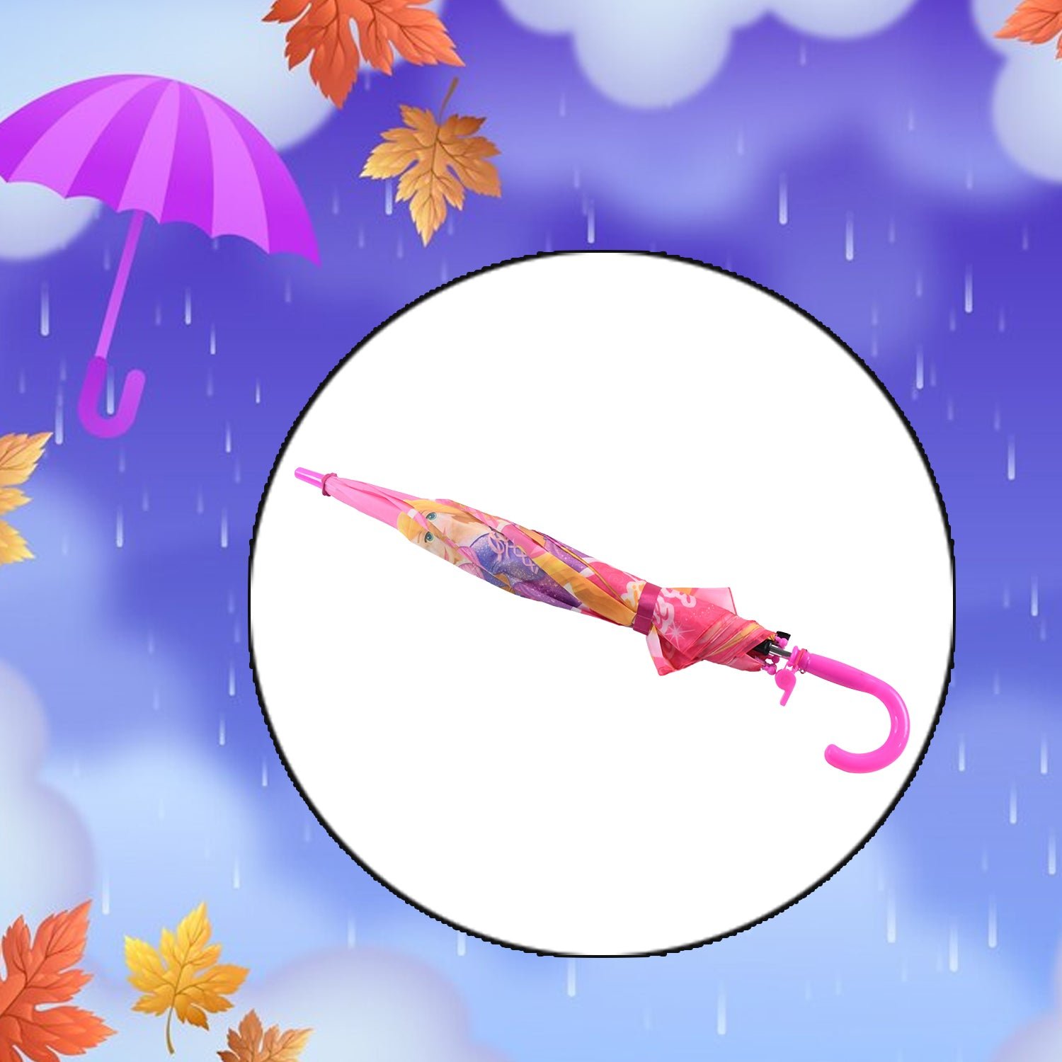 3 Fold Umbrella Windproof Compact Travel Friendly