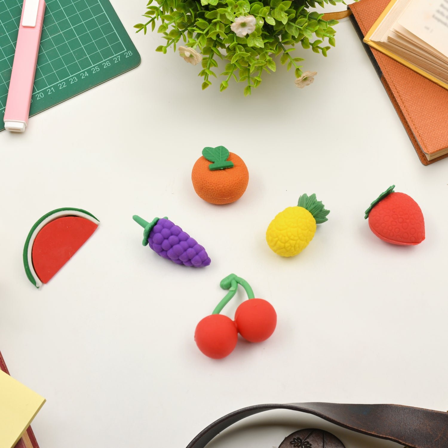 Kids Erasers Set – Colorful 3D Designs | Writezo