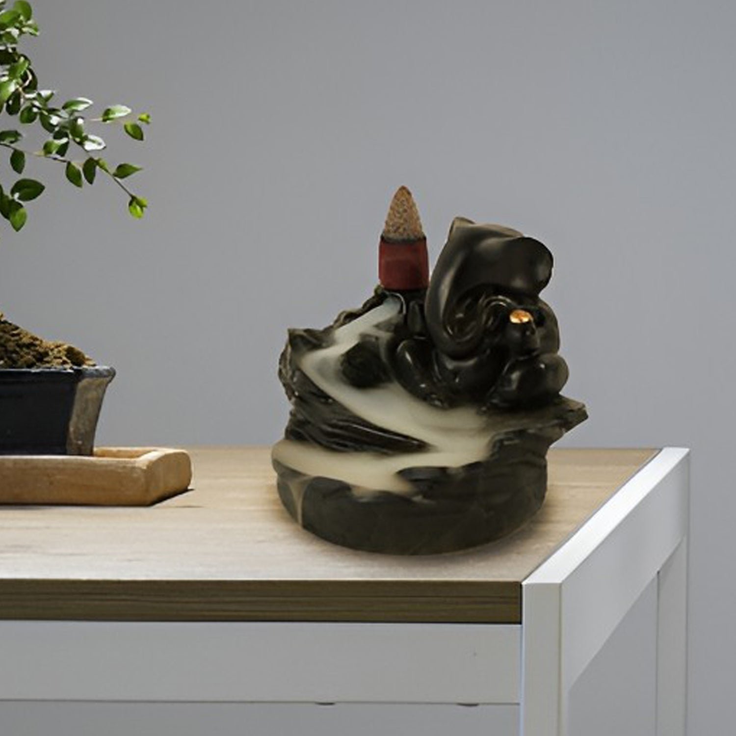Smoke Fountain Ganesha Idol – Divine Home Decor | Giftoiza