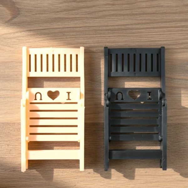 Mini Chair Mobile Phone Stand – Foldable & Portable Holder