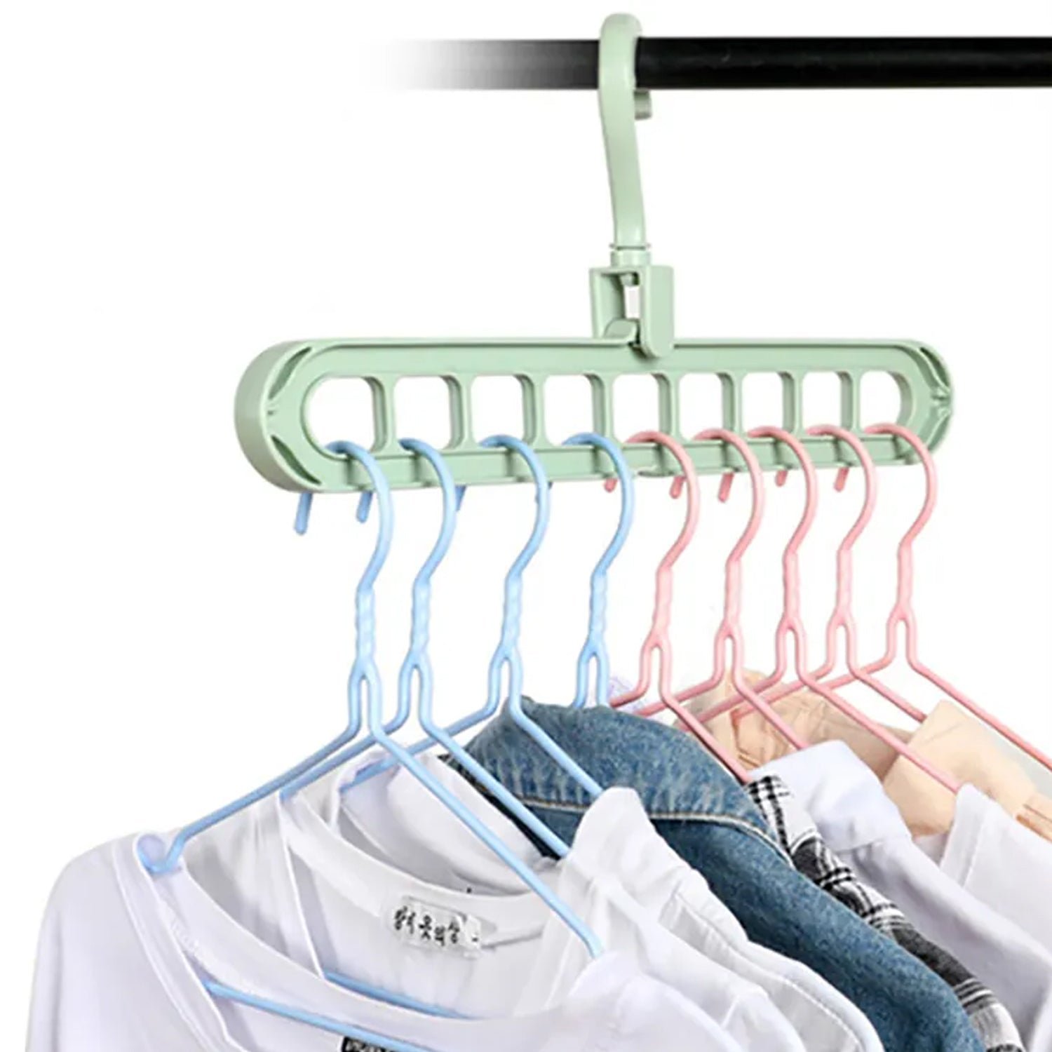 02_abd88a4c-7ff9-4db6-a068-87fa76eb13ec Wardrobe Organizer Hanger – Space Saving Multi-Hole Hooks | Organivo