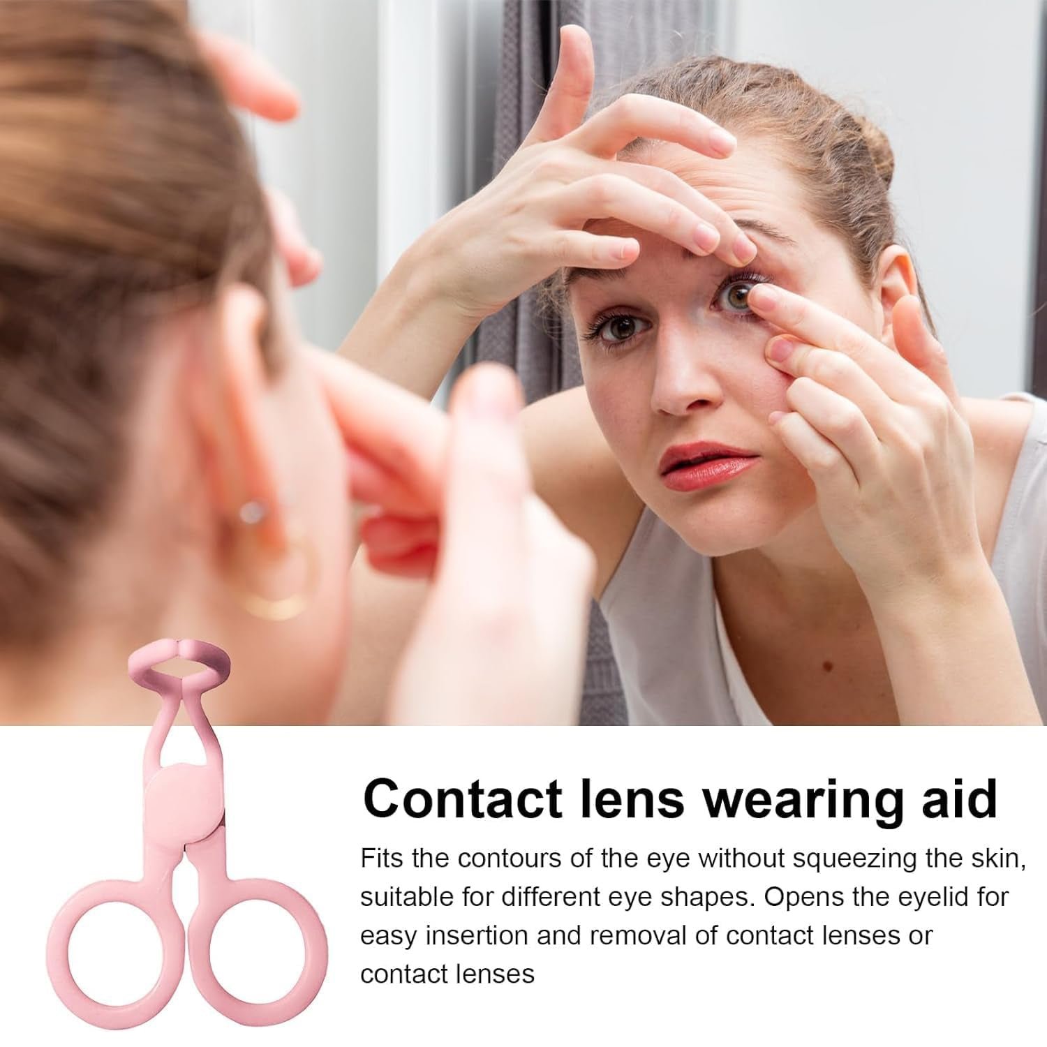 Contact Lens Inserter – Ergonomic Eye Care Tool | Velvet Wheels