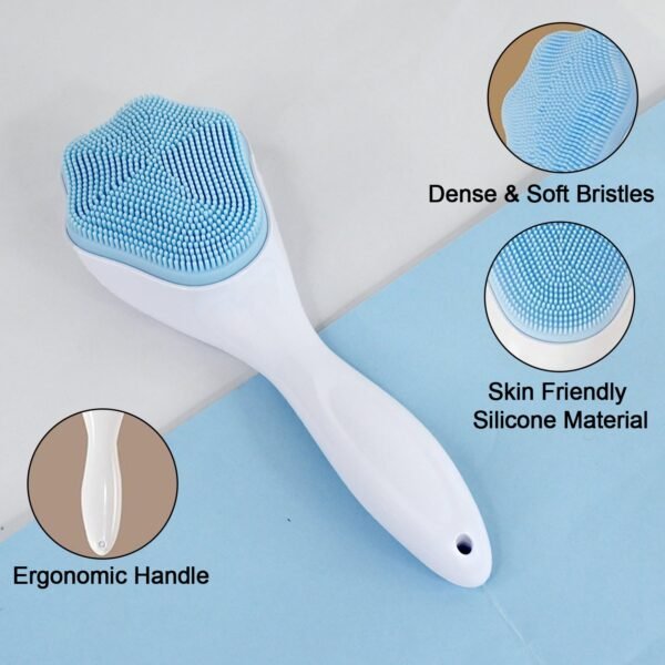 Silicone Face Scrubber – Gentle Exfoliation & Cleansing | AuriGlam