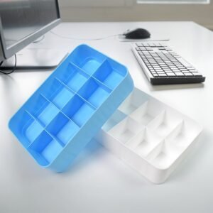 Drawer Organiser Set – 10-Grid Storage for Socks & Underwear | Lunchie Bunchie