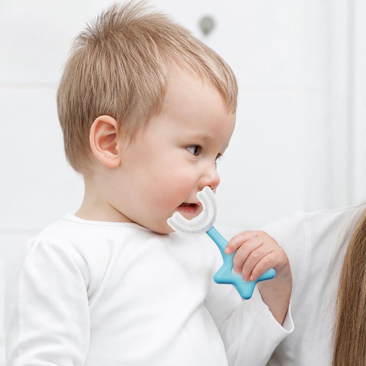 Kids U-Shape Toothbrush – Soft Silicone for Gentle Brushing | MintGuard