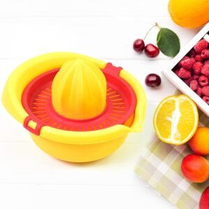 Orange Hand Press Juicer – Durable & Easy Clean | Corporate Kudos